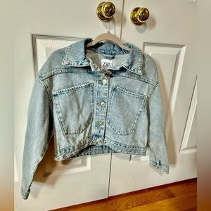 Woman New Zara Jean Jacket Size XS​​